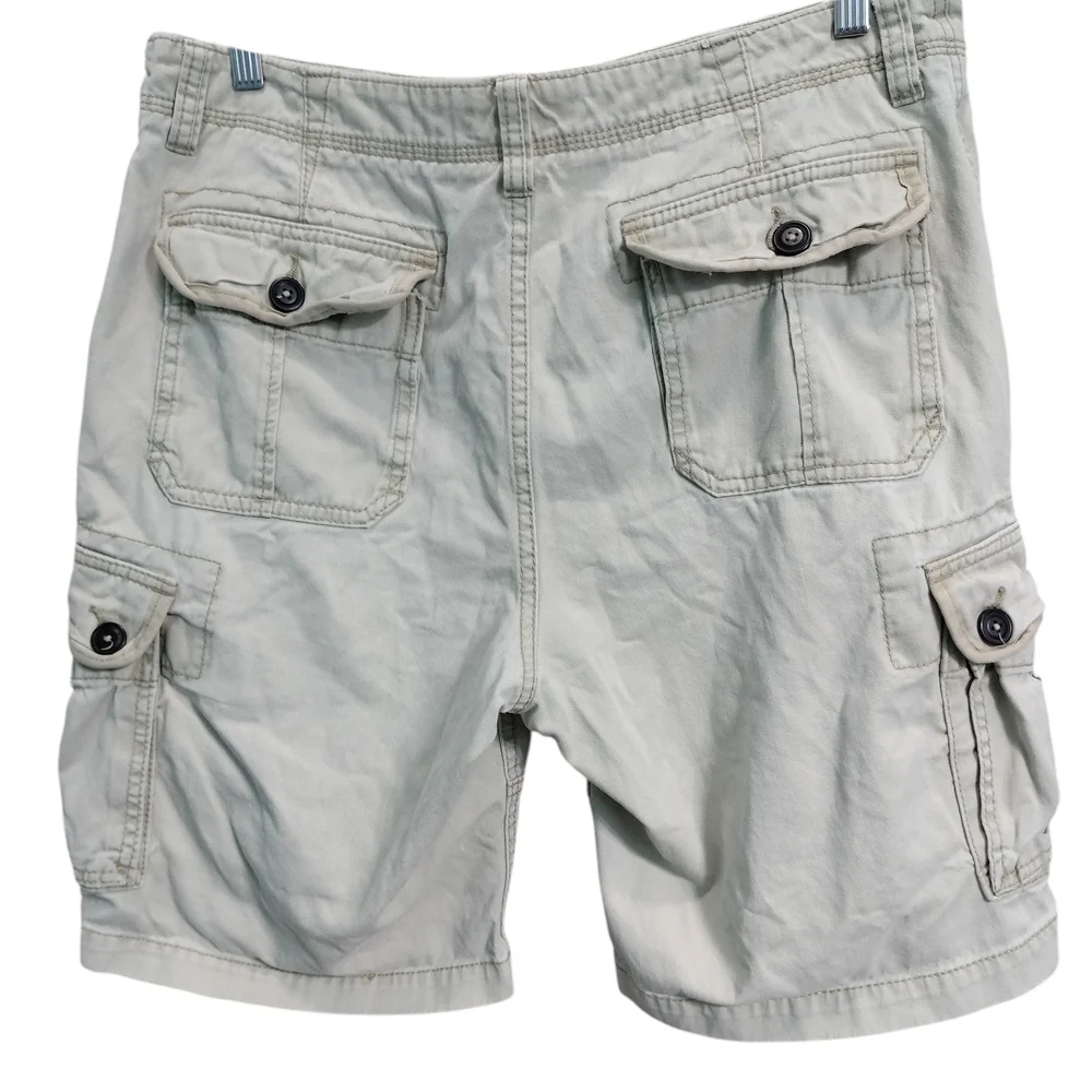 Aeropostale Men's Light Tan Cargo Shorts